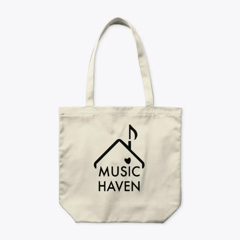 Music Haven T-Shirt - Blk Logo