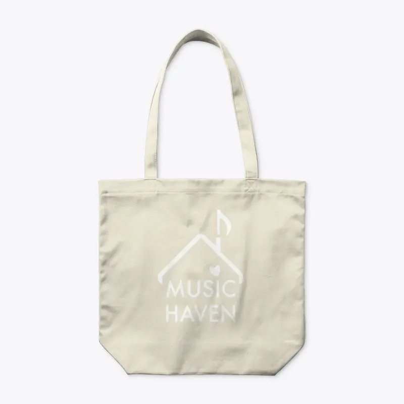 Music Haven T-Shirt - Blk w/ Whte Logo