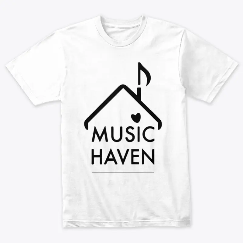 Music Haven T-Shirt - Blk Logo